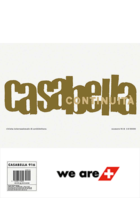 Casabella 916, We Are Swiss, dicembre 2020