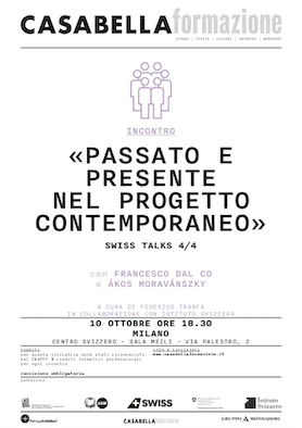 Swiss Talk #4, Milano, 2017